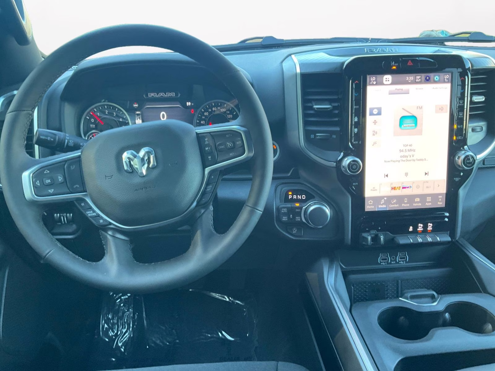 2026 Diamond Black Crystal Pearlcoat Ram 1500 Big Horn/Lone Star 4X4 Truck