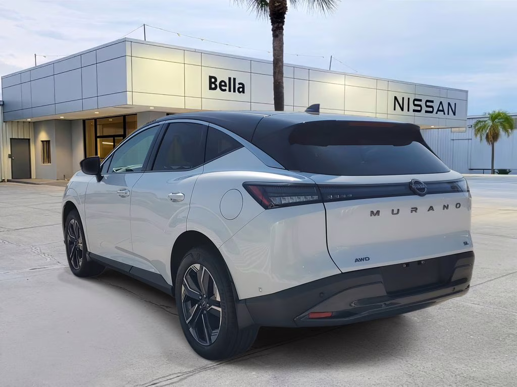 2025 Everest White Pearl Tricoat/Super Black Nissan Murano SL AWD SUV