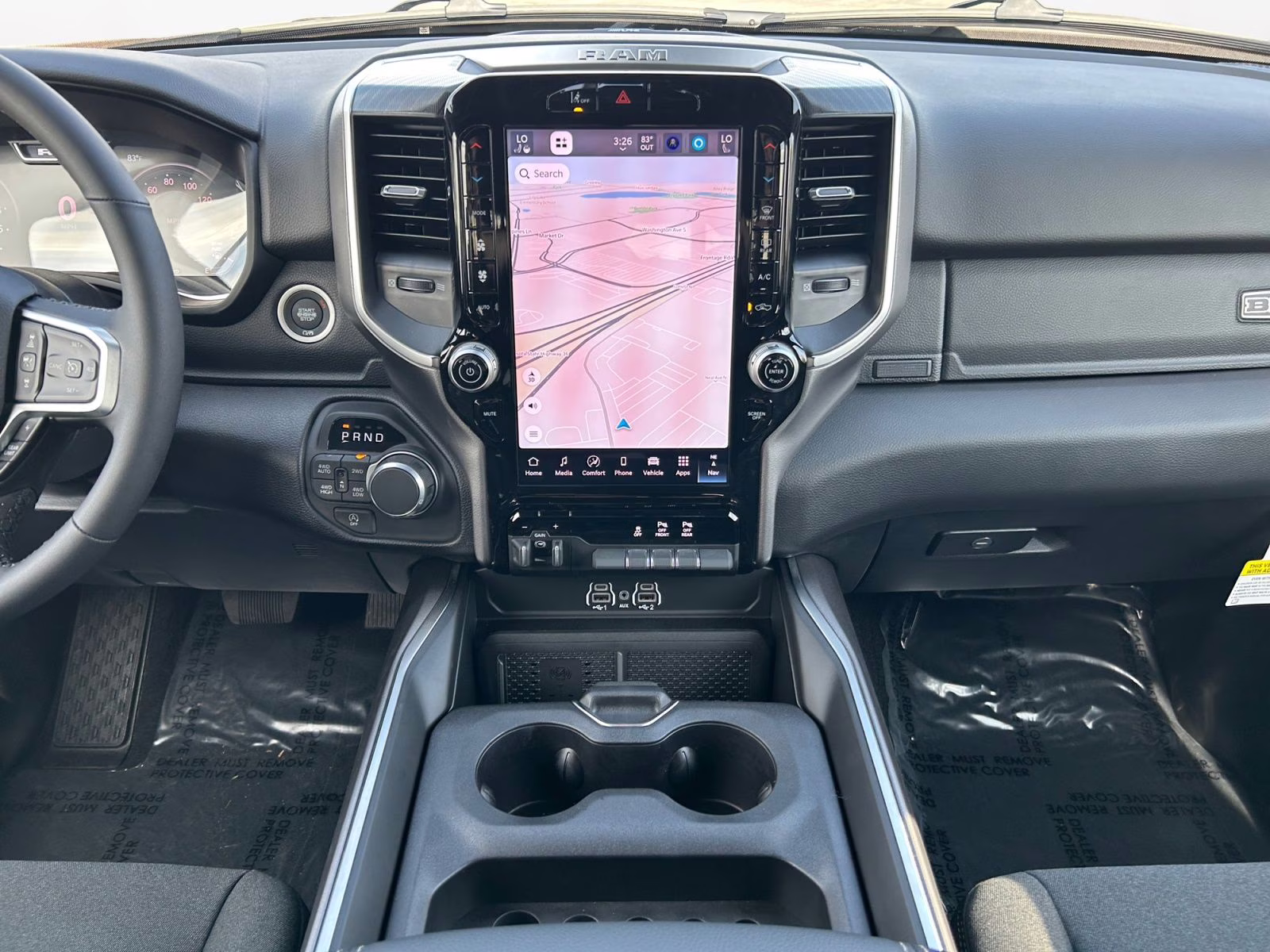 2026 Diamond Black Crystal Pearlcoat Ram 1500 Big Horn/Lone Star 4X4 Truck