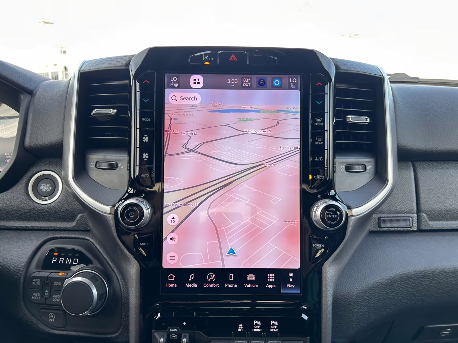 2026 Diamond Black Crystal Pearlcoat Ram 1500 Big Horn/Lone Star 4X4 Truck