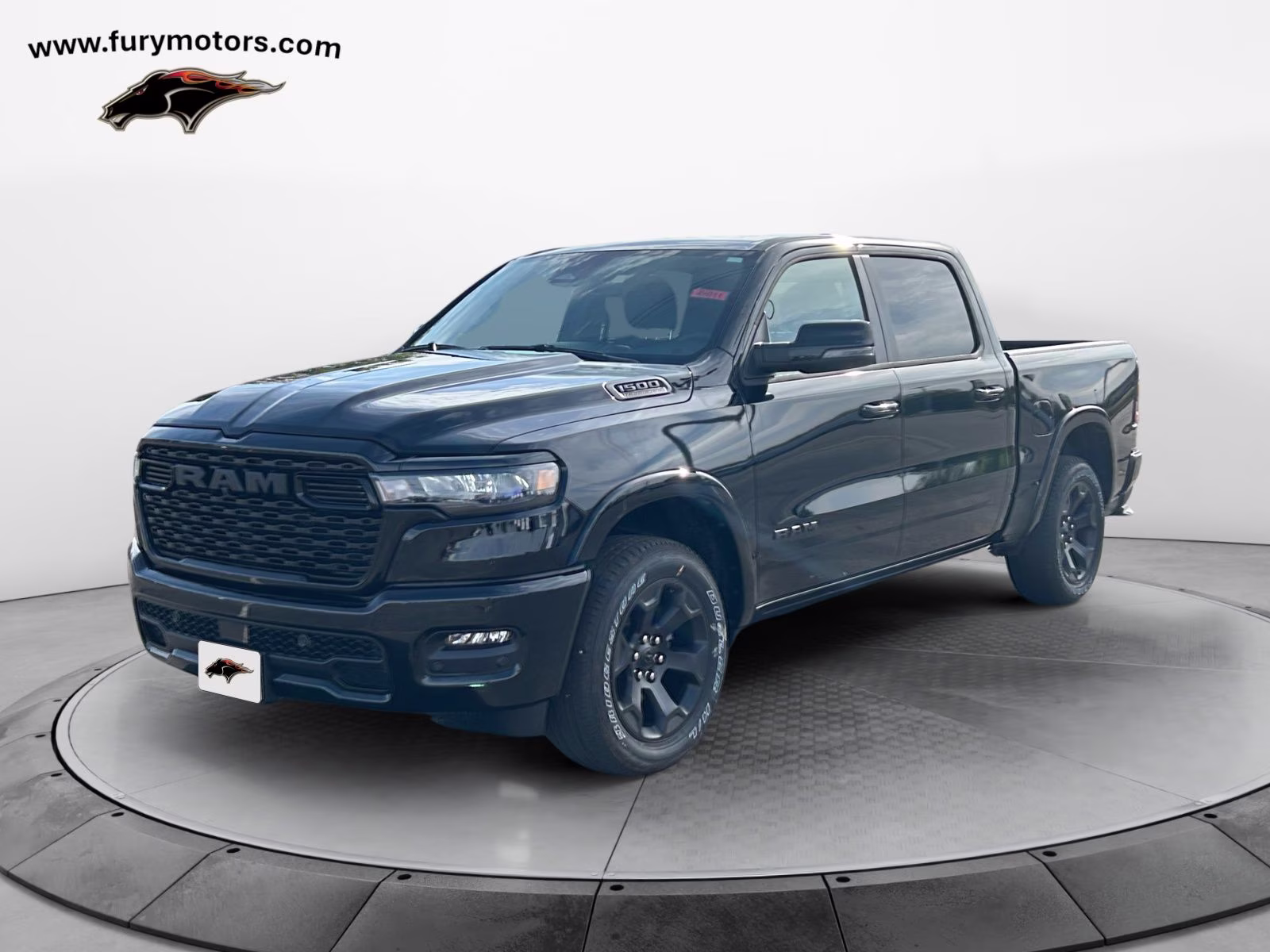 2026 Diamond Black Crystal Pearlcoat Ram 1500 Big Horn/Lone Star 4X4 Truck