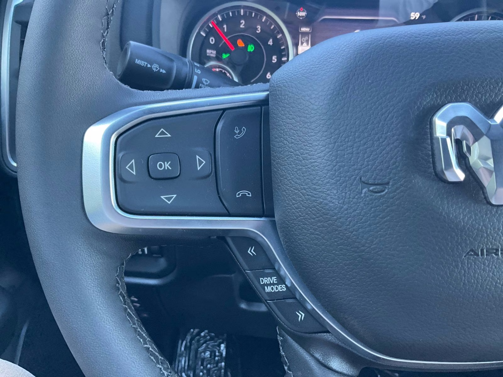 2026 Diamond Black Crystal Pearlcoat Ram 1500 Big Horn/Lone Star 4X4 Truck