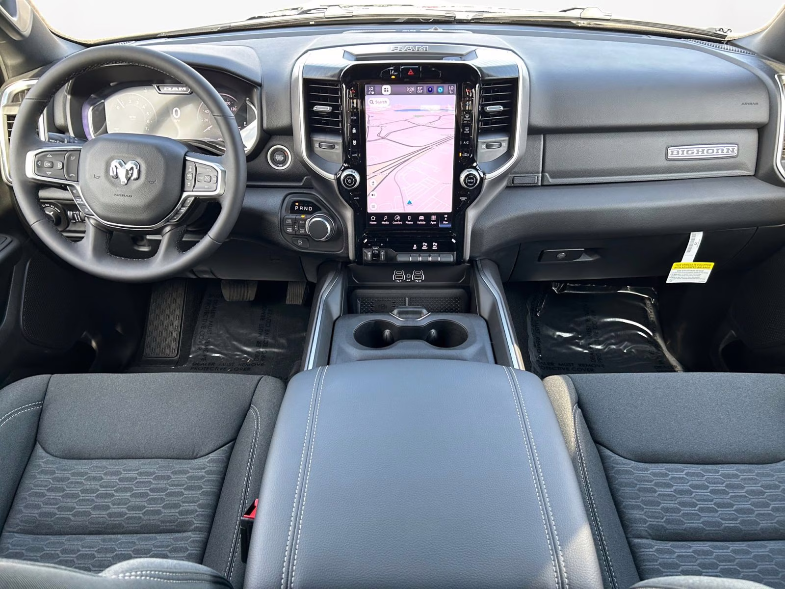 2026 Diamond Black Crystal Pearlcoat Ram 1500 Big Horn/Lone Star 4X4 Truck