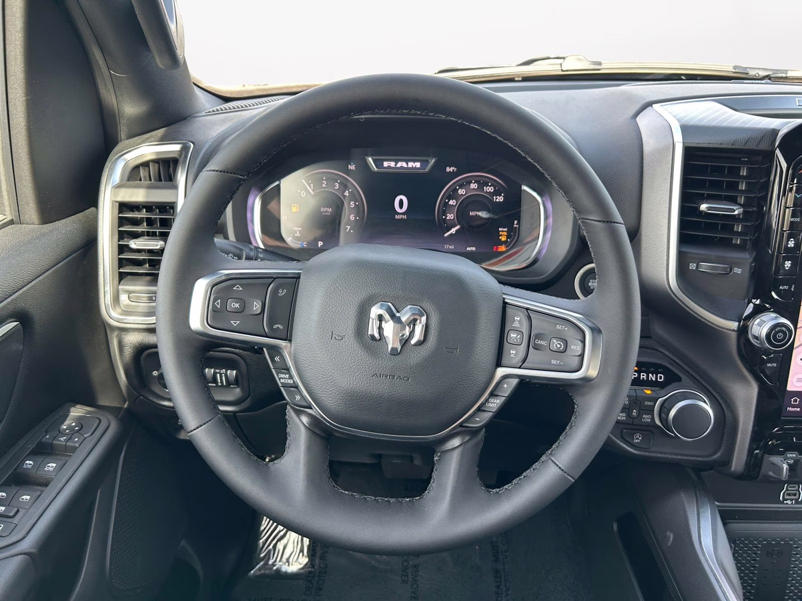 2026 Diamond Black Crystal Pearlcoat Ram 1500 Big Horn/Lone Star 4X4 Truck