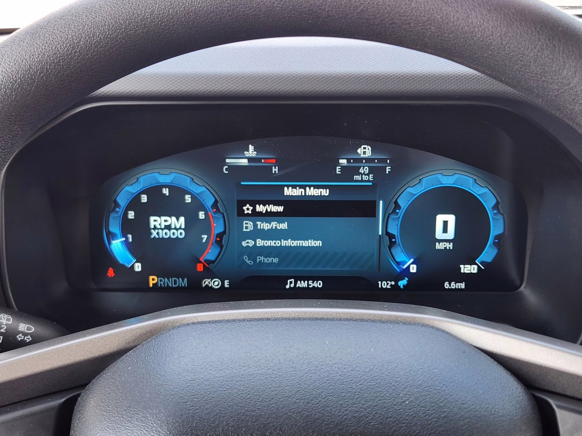 2025 Shadow Black Ford Bronco Base 4X4 SUV