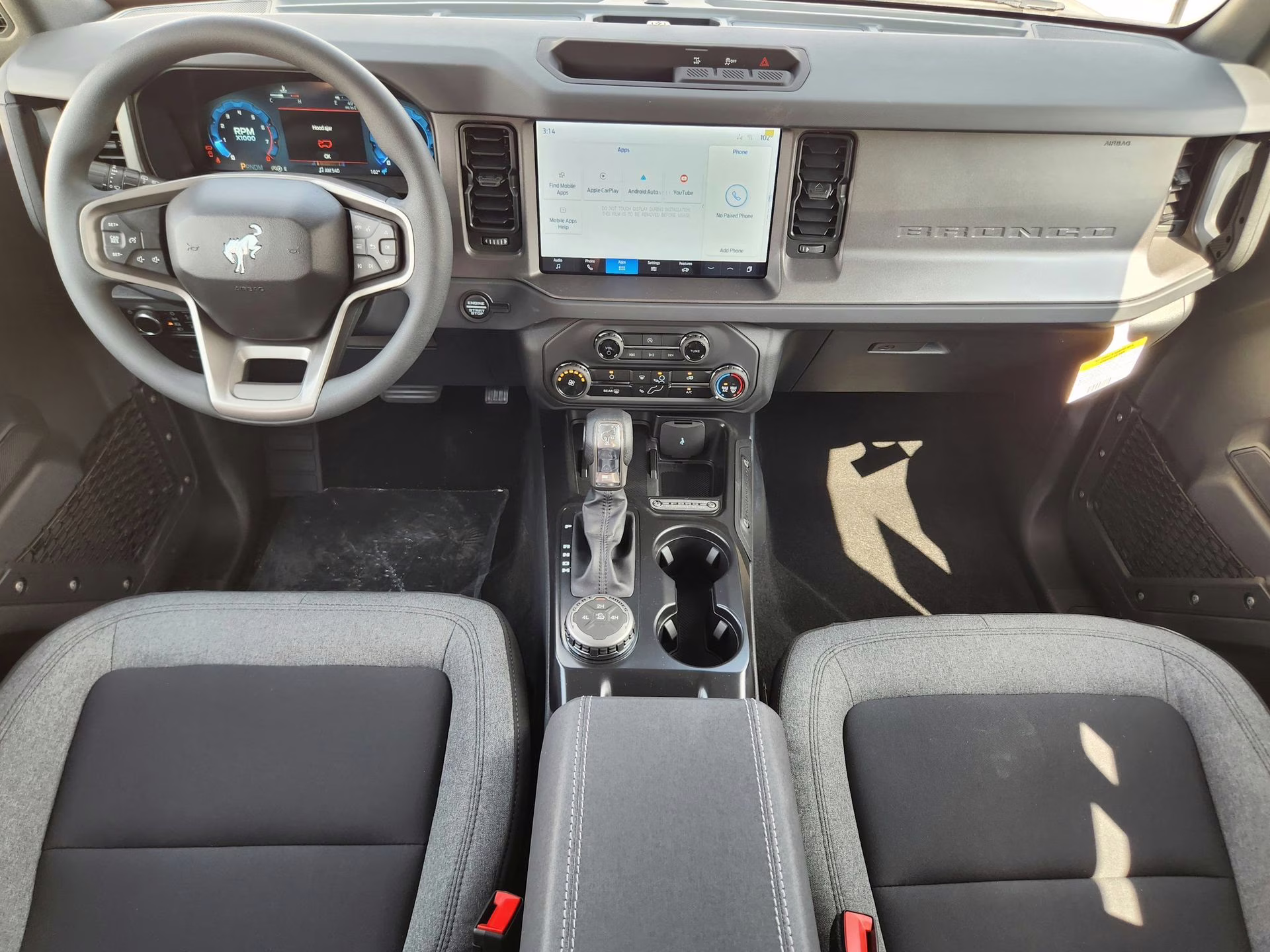 2025 Shadow Black Ford Bronco Base 4X4 SUV