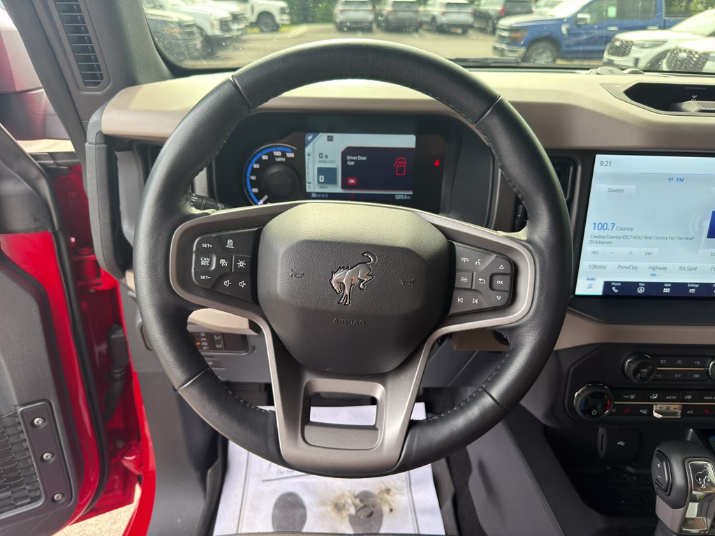 2024 Race Red Ford Bronco Wildtrak 4X4 SUV