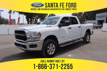 2023 Bright White Clearcoat Ram 2500 Big Horn 4X4 Truck