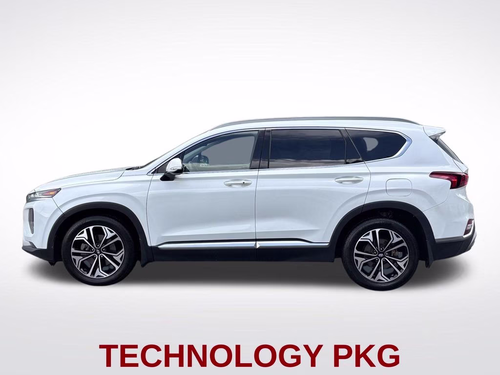 2020 Quartz White Hyundai Santa Fe SEL AWD SUV