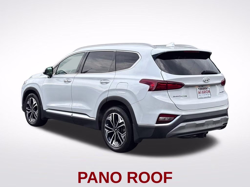 2020 Quartz White Hyundai Santa Fe SEL AWD SUV