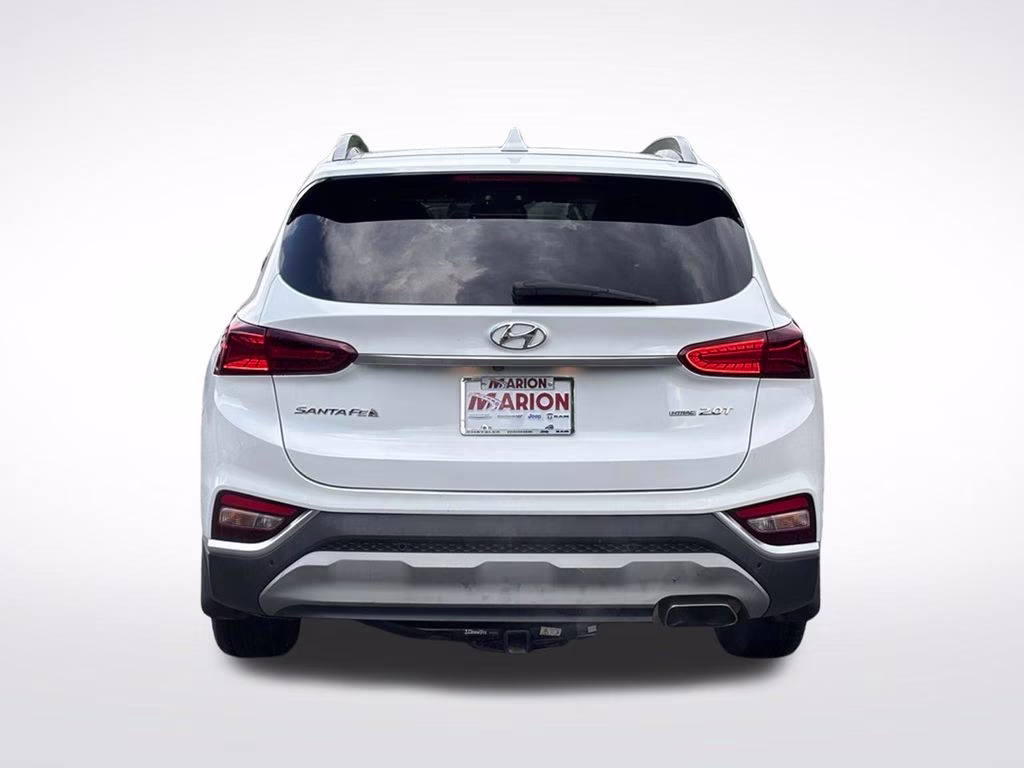 2020 Quartz White Hyundai Santa Fe SEL AWD SUV