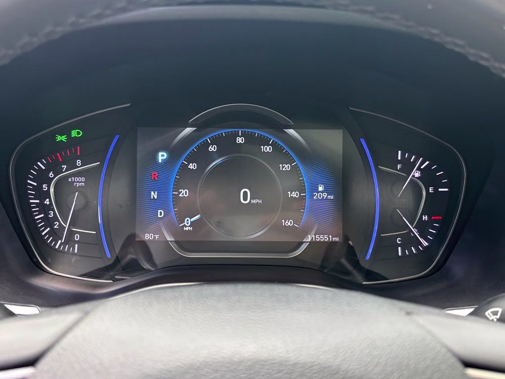 2020 Quartz White Hyundai Santa Fe SEL AWD SUV