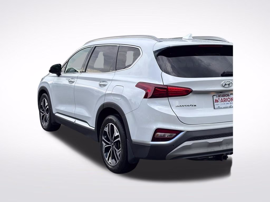 2020 Quartz White Hyundai Santa Fe SEL AWD SUV