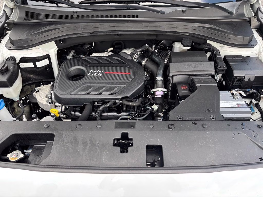 2020 Quartz White Hyundai Santa Fe SEL AWD SUV