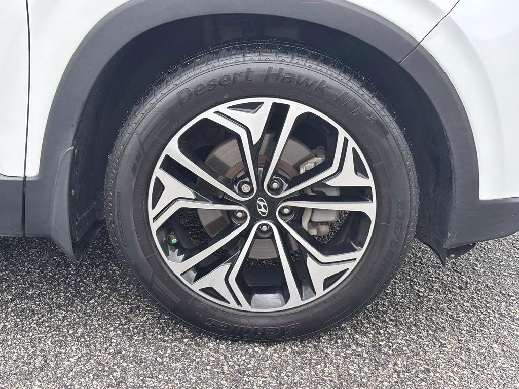 2020 Quartz White Hyundai Santa Fe SEL AWD SUV