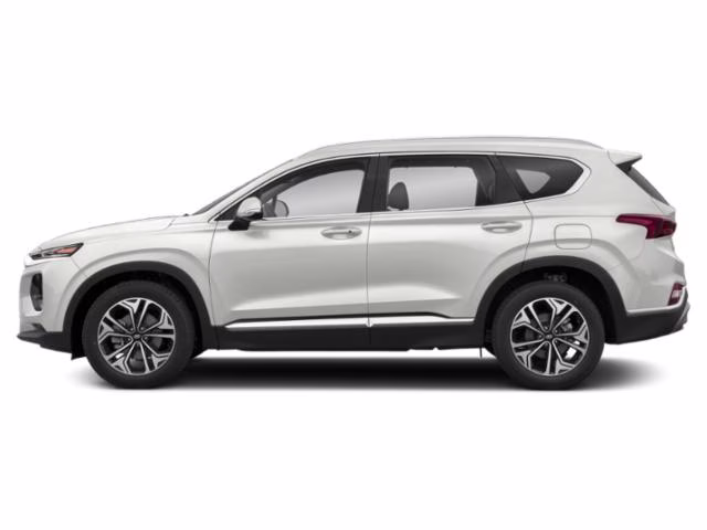 2020 Quartz White Hyundai Santa Fe SEL AWD SUV
