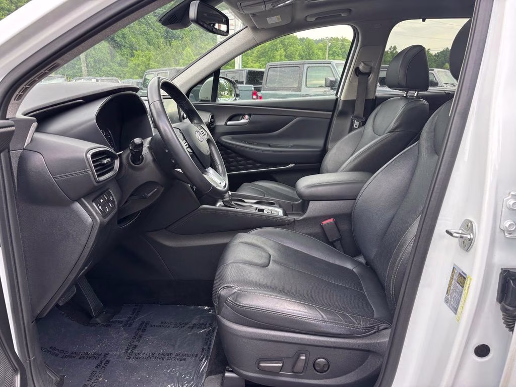 2020 Quartz White Hyundai Santa Fe SEL AWD SUV
