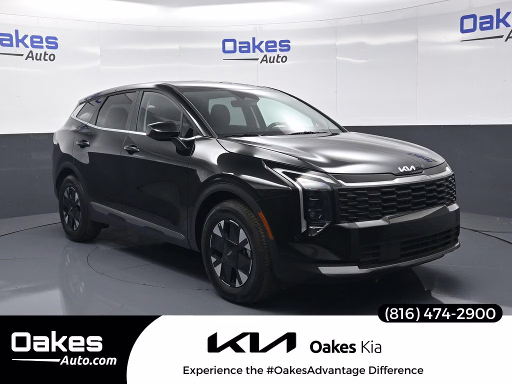 2026 Fusion Black Kia Sportage Hybrid LX FWD SUV