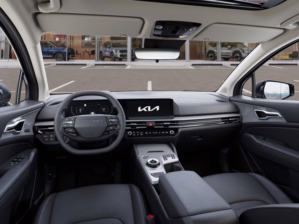 2026 Shadow Matte Gray Kia Sportage Hybrid SX-Prestige AWD SUV