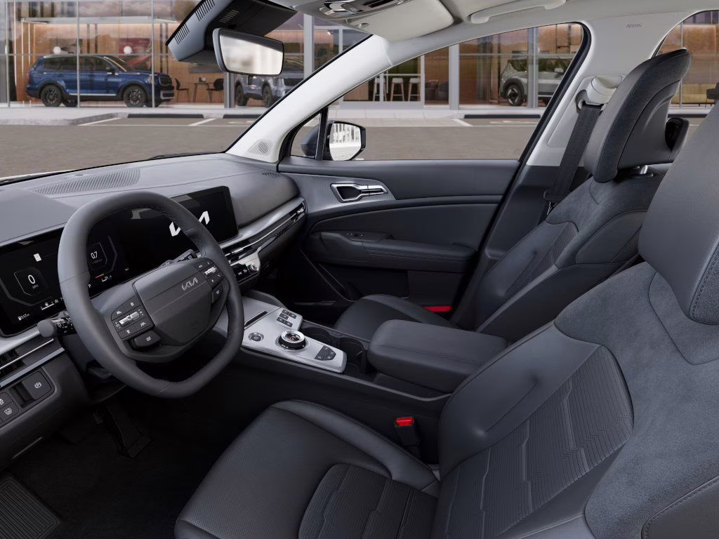 2026 Shadow Matte Gray Kia Sportage Hybrid SX-Prestige AWD SUV
