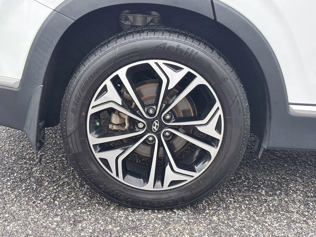 2020 Quartz White Hyundai Santa Fe SEL AWD SUV