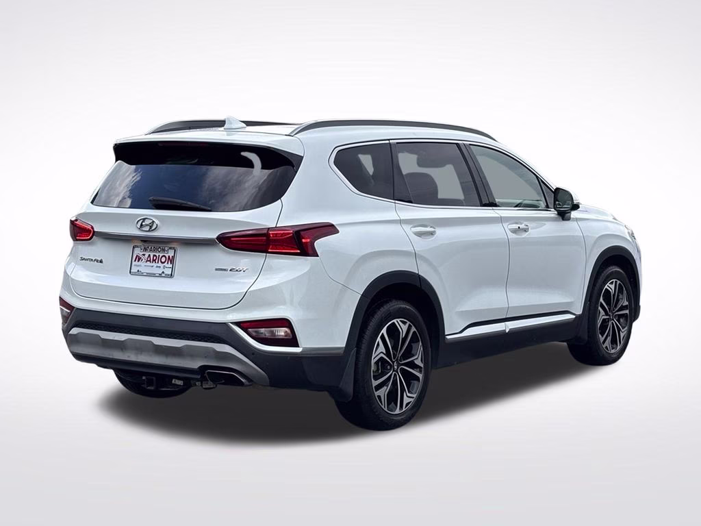 2020 Quartz White Hyundai Santa Fe SEL AWD SUV