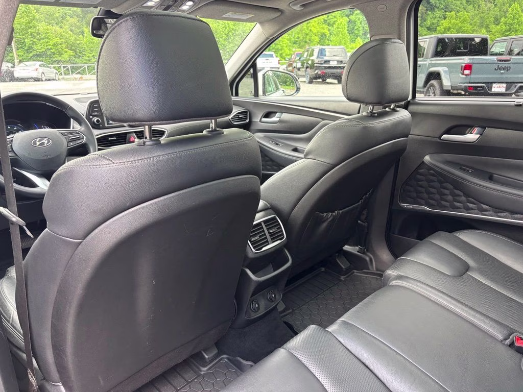 2020 Quartz White Hyundai Santa Fe SEL AWD SUV