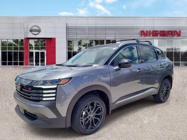 2026 Gun Metallic/Super Black Nissan Kicks SR FWD SUV