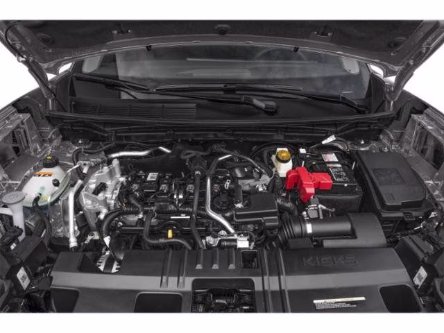 2026 Aspen White/Super Black Nissan Kicks SR FWD SUV