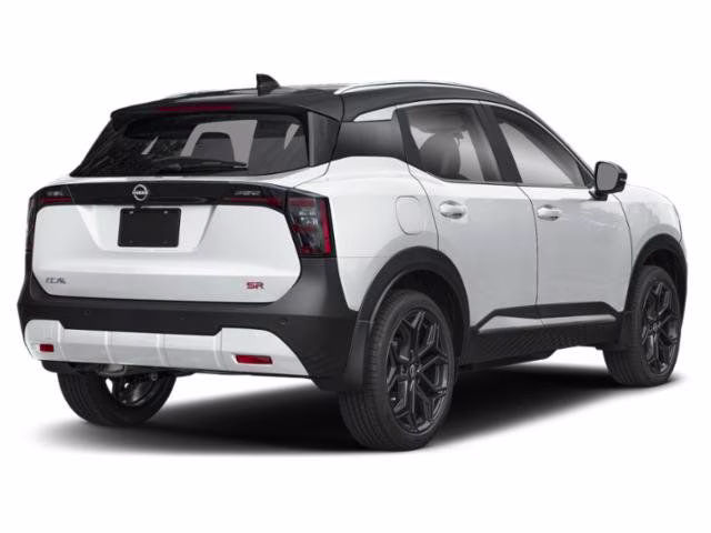 2026 Aspen White/Super Black Nissan Kicks SR FWD SUV