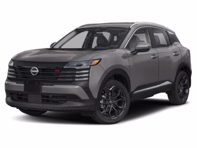 2026 Aspen White/Super Black Nissan Kicks SR FWD SUV