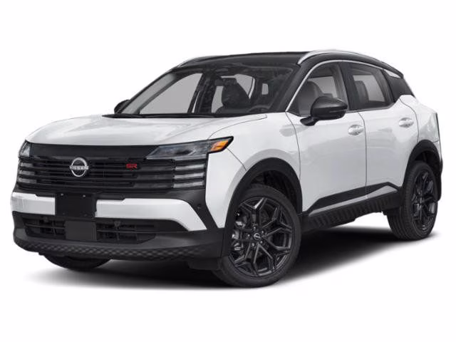 2026 Aspen White/Super Black Nissan Kicks SR FWD SUV