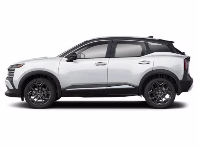 2026 Aspen White/Super Black Nissan Kicks SR FWD SUV