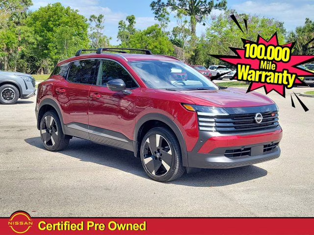 2026 Scarlet Ember Tintcoat Nissan Kicks SR FWD SUV