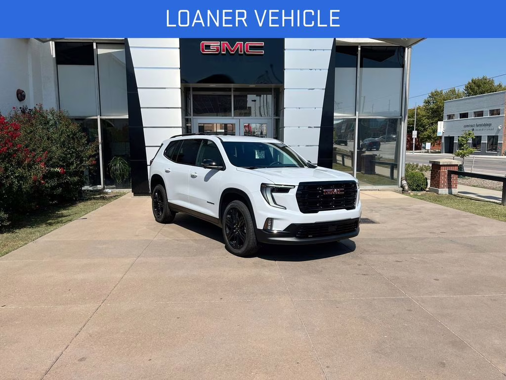 2026 Glacier White Tricoat GMC Acadia Elevation FWD SUV