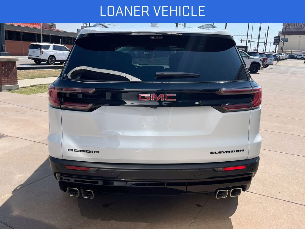 2026 Glacier White Tricoat GMC Acadia Elevation FWD SUV