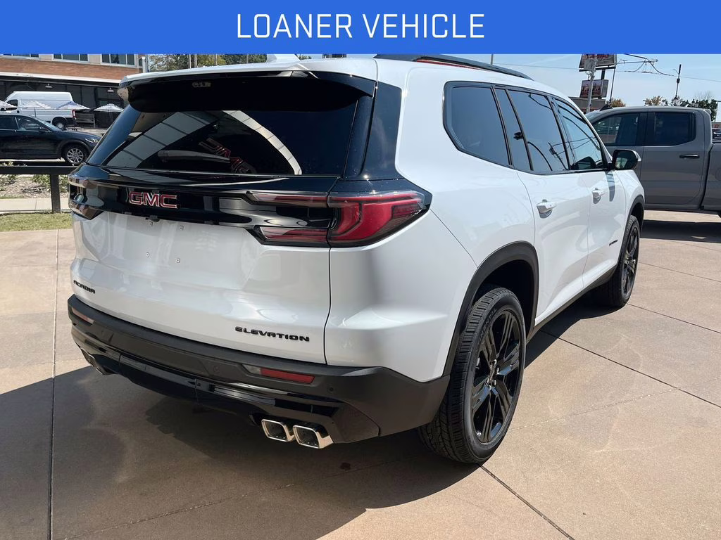 2026 Glacier White Tricoat GMC Acadia Elevation FWD SUV