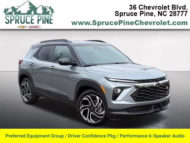 2026 Sterling Gray Metallic Chevrolet Trailblazer RS FWD SUV