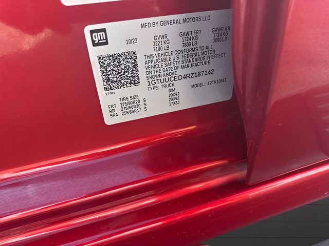 2024 Volcanic Red Tintcoat GMC Sierra 1500 Elevation 4X4 Truck