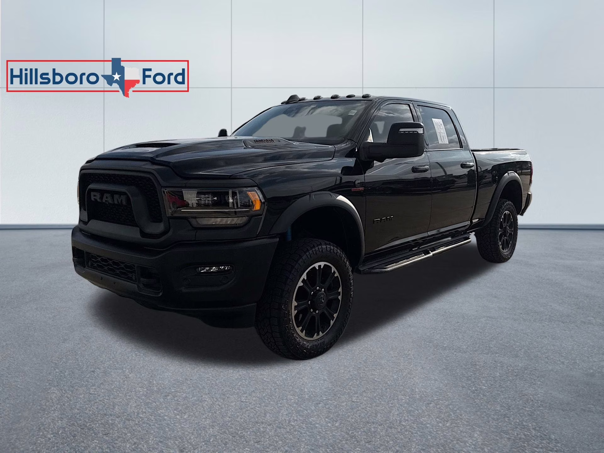 2024 Diamond Black Crystal Pearlcoat Ram 2500 Rebel 4X4 Truck