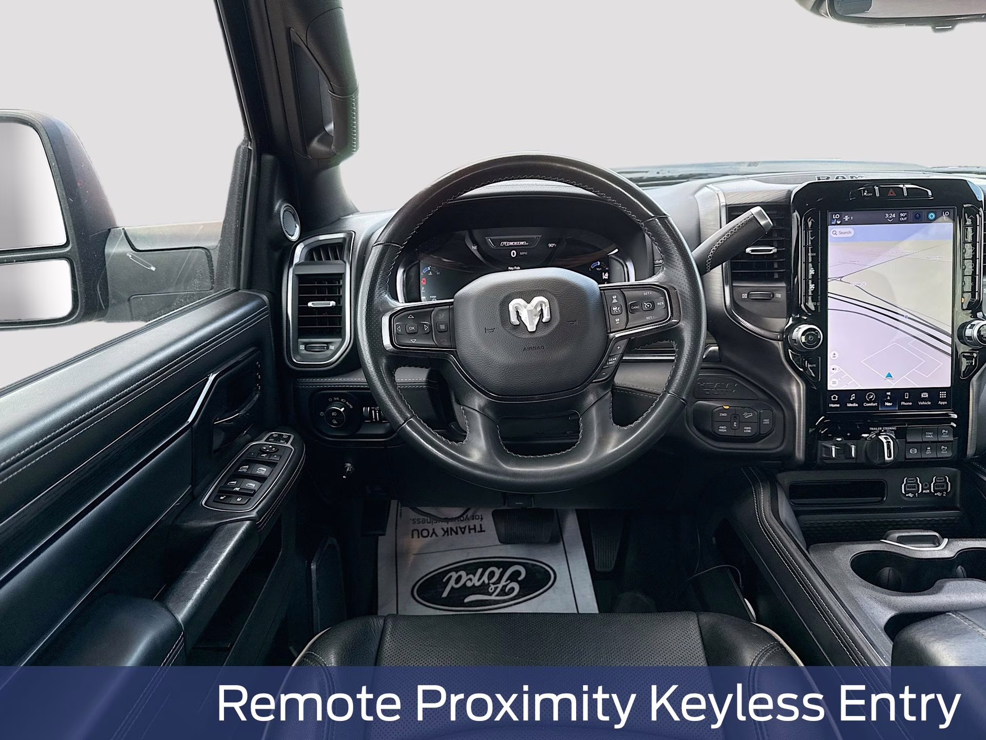 2024 Diamond Black Crystal Pearlcoat Ram 2500 Rebel 4X4 Truck