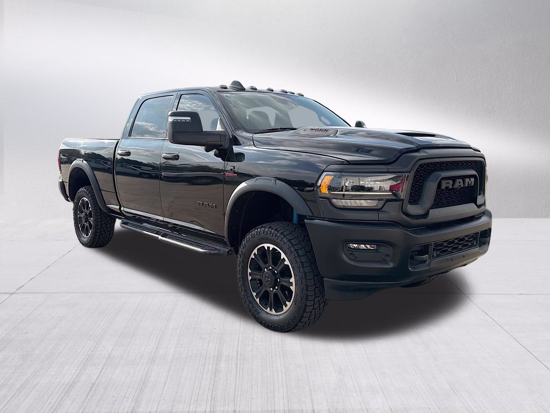 2024 Diamond Black Crystal Pearlcoat Ram 2500 Rebel 4X4 Truck