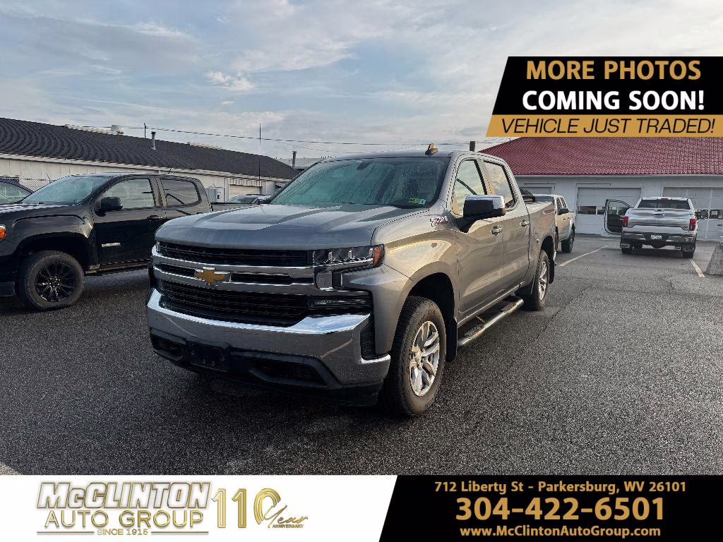 2019 Satin Steel Metallic Chevrolet Silverado LT 4X4 Truck