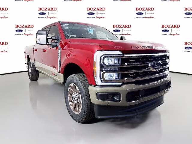 2026 Ruby Red Metallic Tinted Clearcoat Ford Super Duty F-350 SRW King Ranch 4X4 Truck