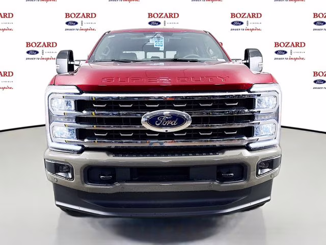 2026 Ruby Red Metallic Tinted Clearcoat Ford Super Duty F-350 SRW King Ranch 4X4 Truck