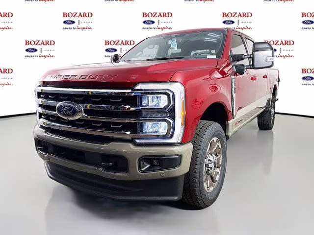 2026 Ruby Red Metallic Tinted Clearcoat Ford Super Duty F-350 SRW King Ranch 4X4 Truck
