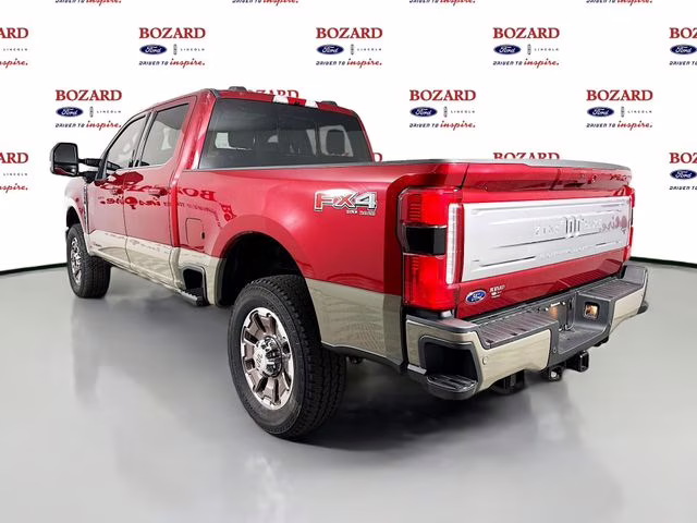 2026 Ruby Red Metallic Tinted Clearcoat Ford Super Duty F-350 SRW King Ranch 4X4 Truck