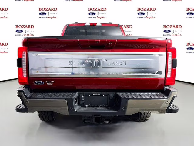 2026 Ruby Red Metallic Tinted Clearcoat Ford Super Duty F-350 SRW King Ranch 4X4 Truck