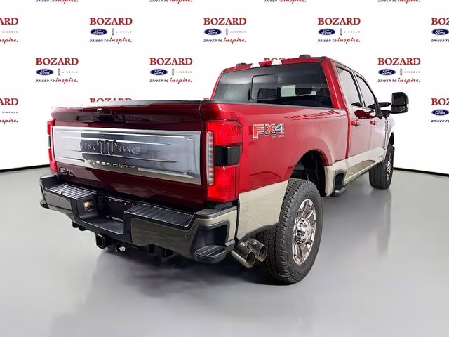 2026 Ruby Red Metallic Tinted Clearcoat Ford Super Duty F-350 SRW King Ranch 4X4 Truck