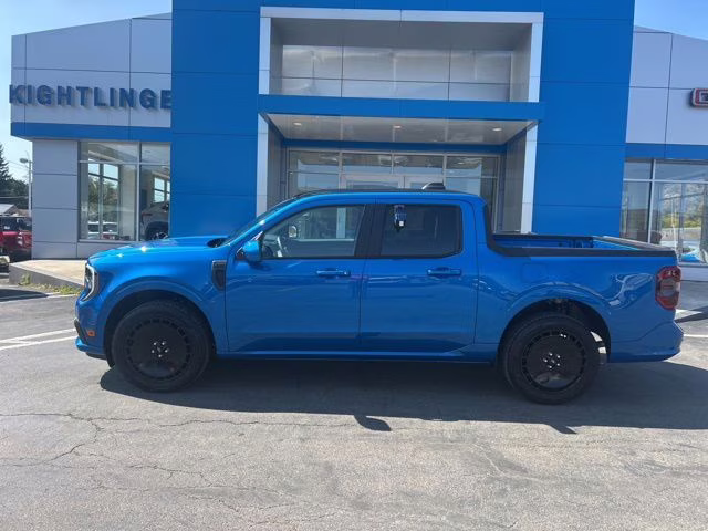 2025 Velocity Blue Ford Maverick Lobo Standard AWD Truck